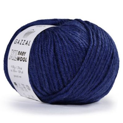 GAZZAL BABY WOOL XL 802; Состав: 40% Шерсть мериноса, 20% Кашемир ПА, 40% Акрил; 50 г/100 м