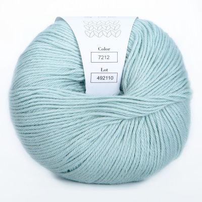 Infinity Cotton Alpaca ( 7212 DUST PETROL)  85% хлопок, 15 % беби альпака 50гр/150 м